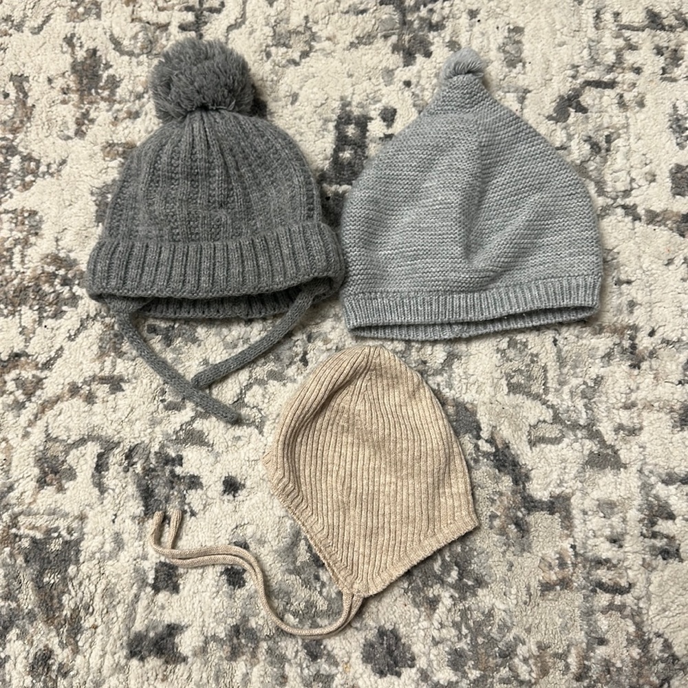 Zara baby hats